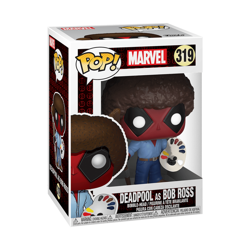 Deadpool as Bob Ross -- Marvel #319 (Vaulted)