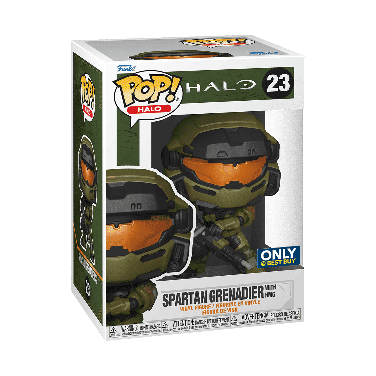 Spartan Grenadier with HMG #0023