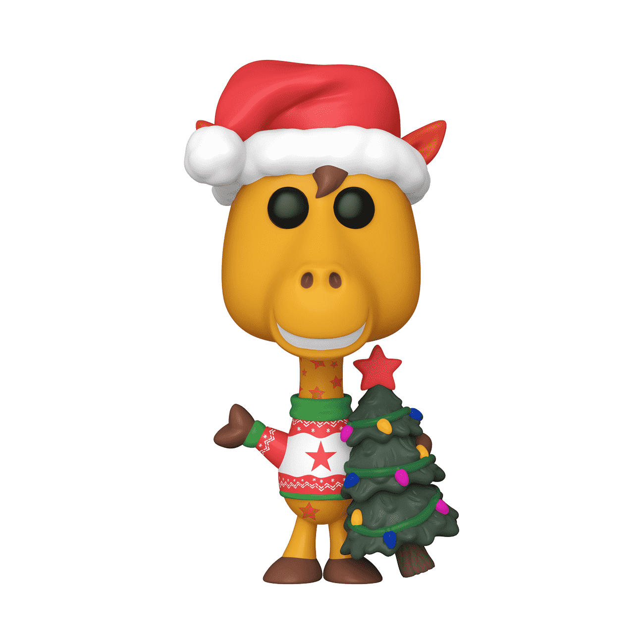 Geoffrey with Christmas Tree #0240