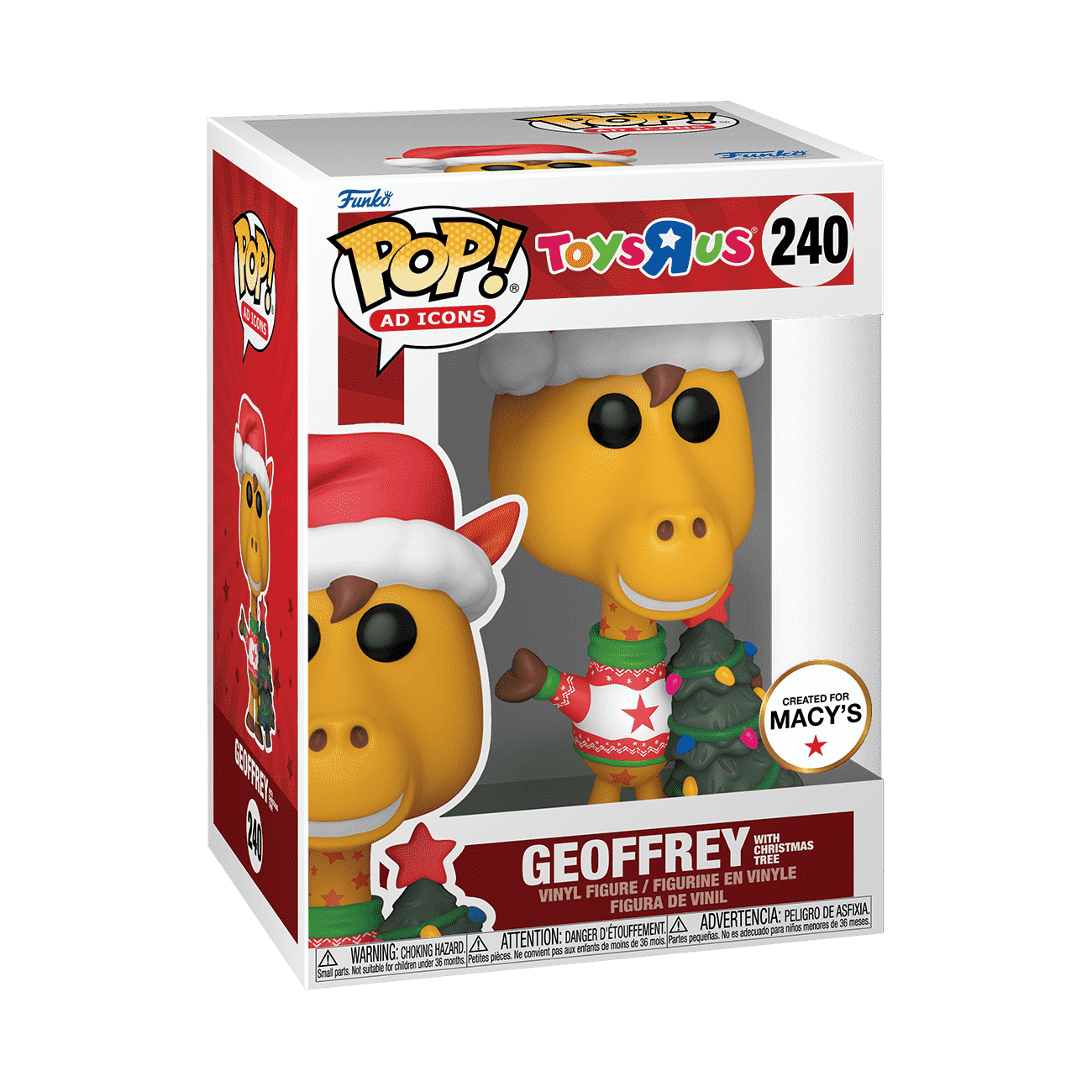 Geoffrey with Christmas Tree #0240