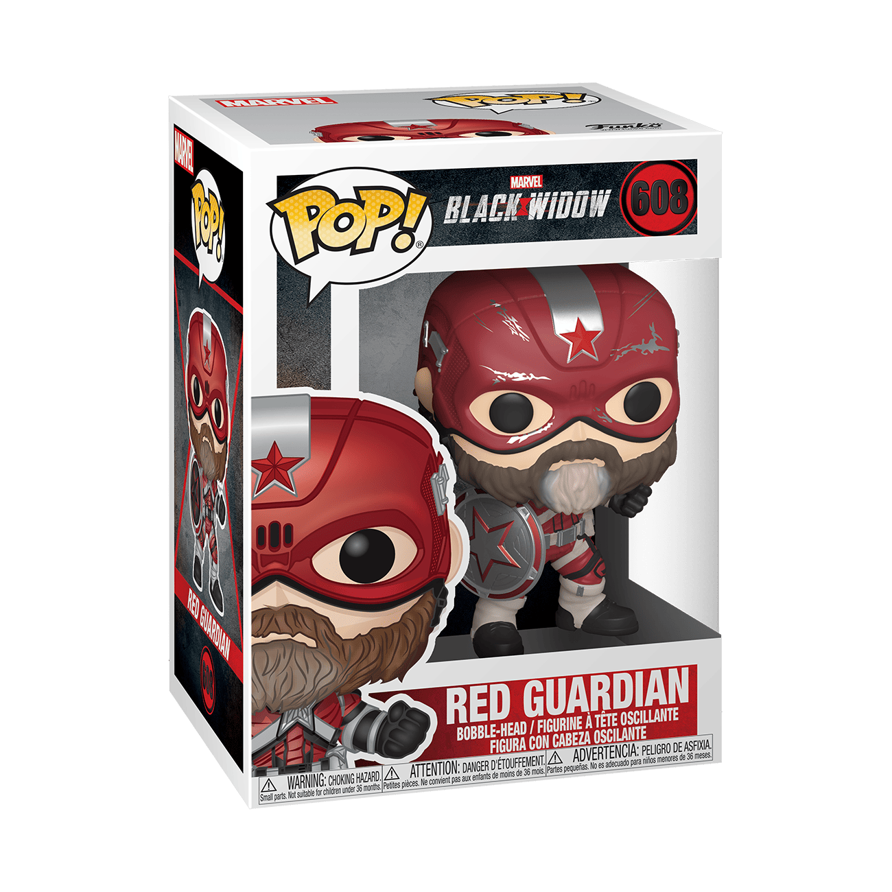 Red Guardian with Shield — Black Widow #608 (Vaulted)