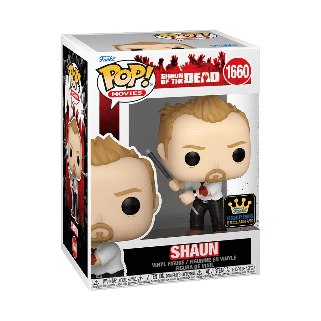 Shaun with Pool Cue — Shaun of the Dead #1660