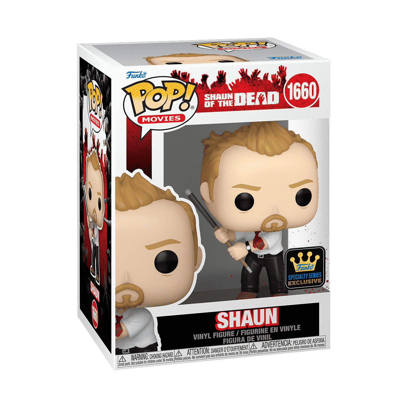 Shaun with Pool Cue — Shaun of the Dead #1660