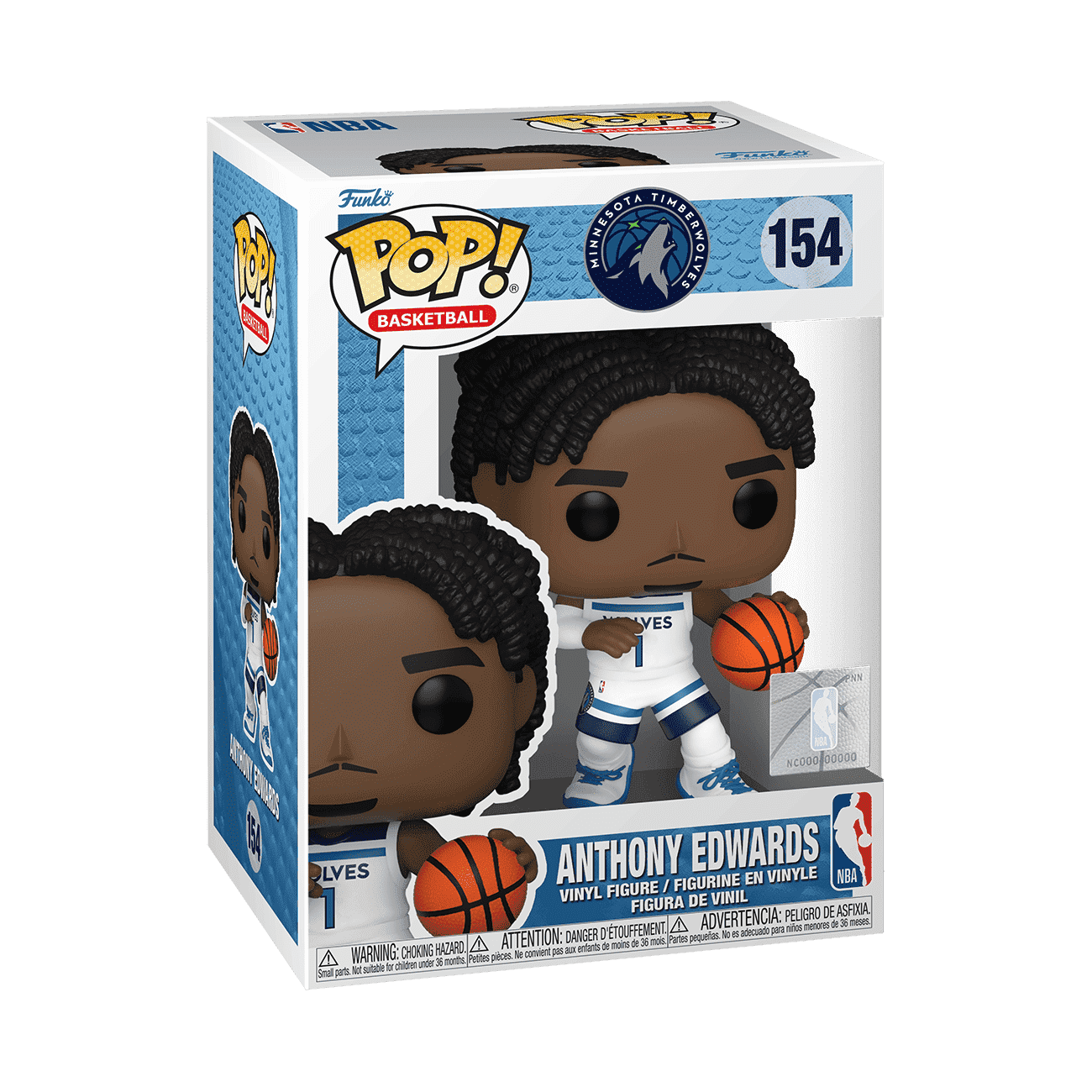 Anthony Edwards — NBA #154 (Vaulted)