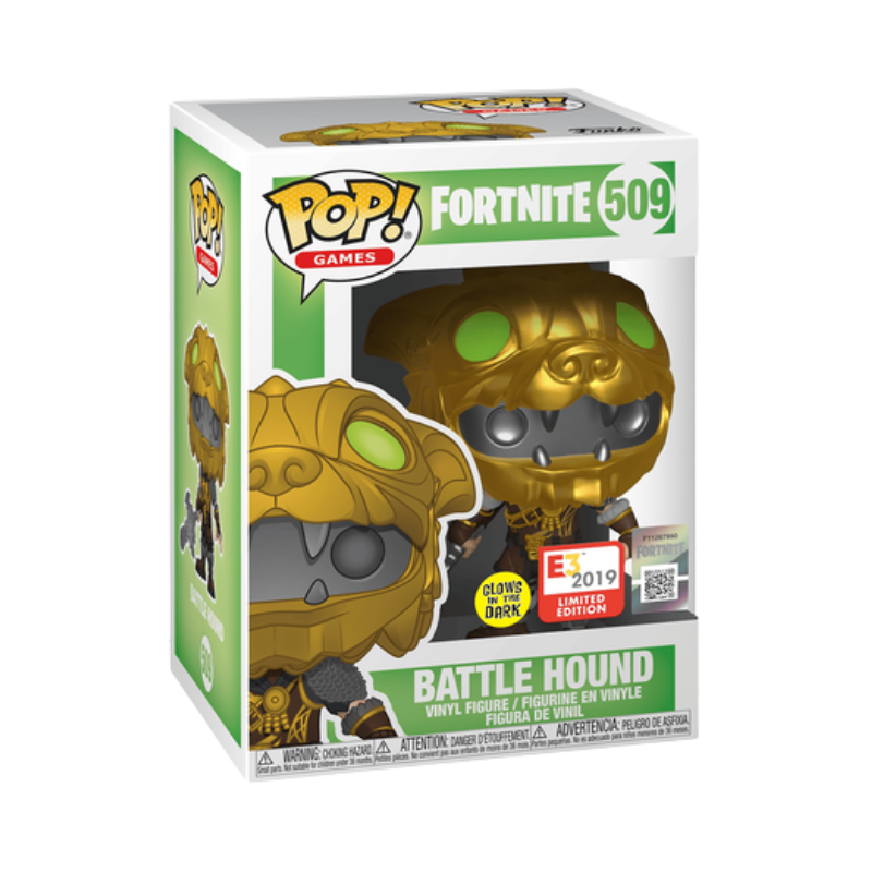Battle Hound (GW) — Fortnite #509 (Glow In The Dark) (Vaulted)